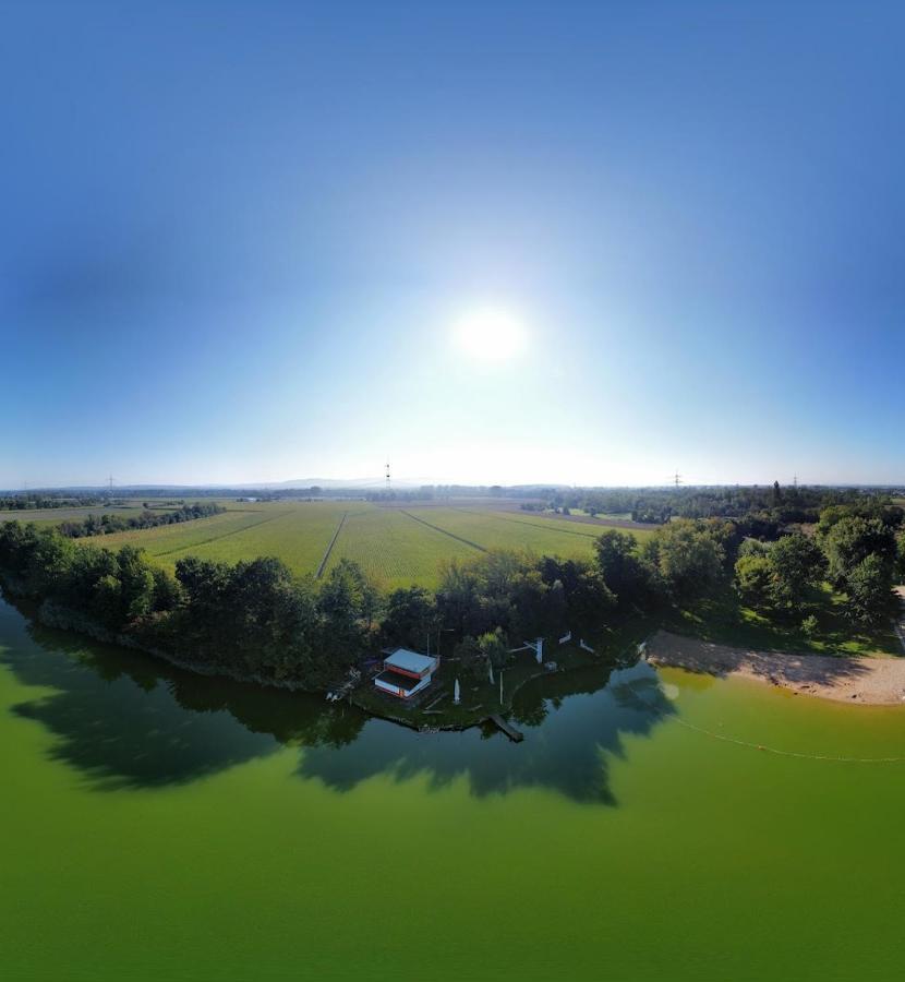 River view near Frankfurt Hainburg Exterior foto